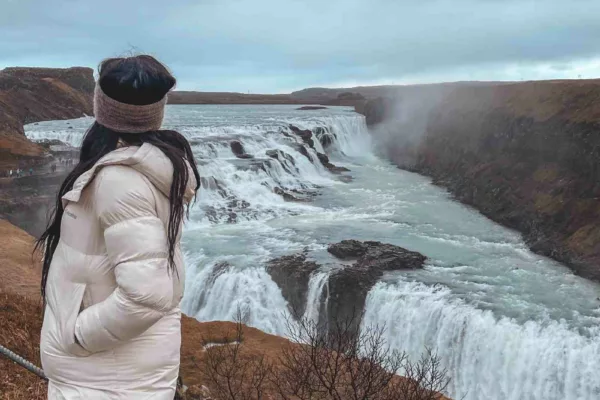 Iceland, waterfall